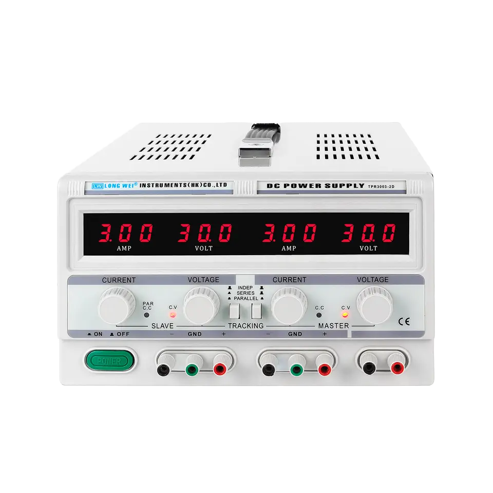 Dual Channel Linear Power Supply 30V 5A - Longwei TPR-3005-2D linéaire double DC 30V